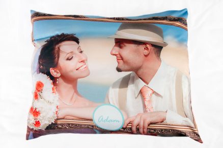 tyynyliina omalla kuvalla