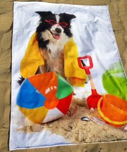 pyyhe omalla kuvalla