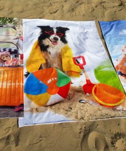 pyyhkeet omalla kuvalla